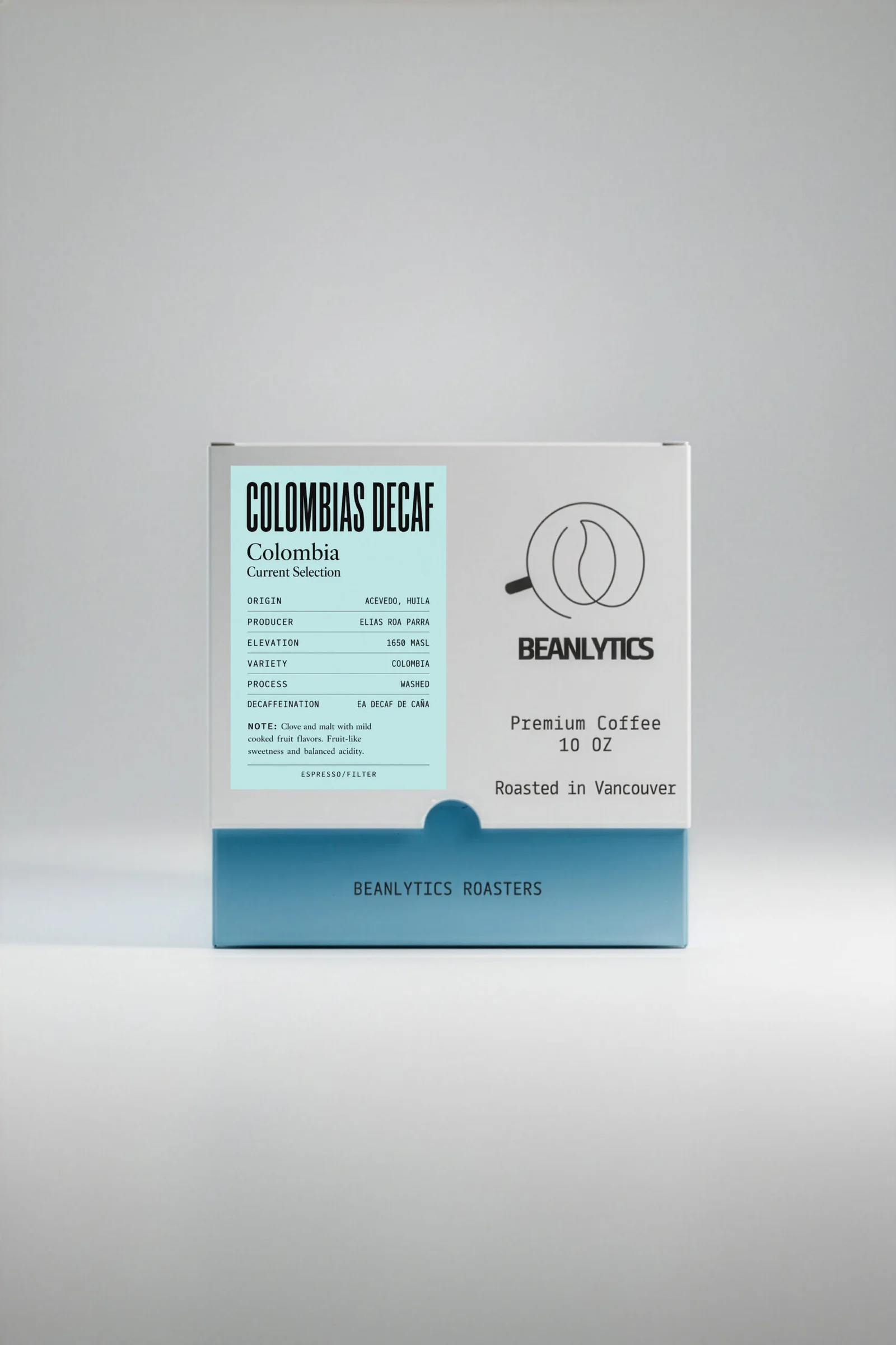 Colombia Huila Decaf Coffee Beans (ColomBias Decaf), washed at Finca Tamana in Huila