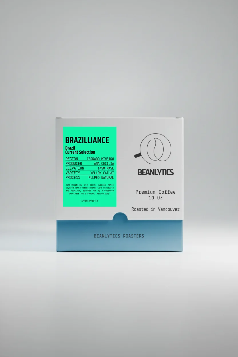 BRAZILLIANCE V1.0 — natural Red Catuaí from Recreio Farm, Vale da Grama, Brazil
